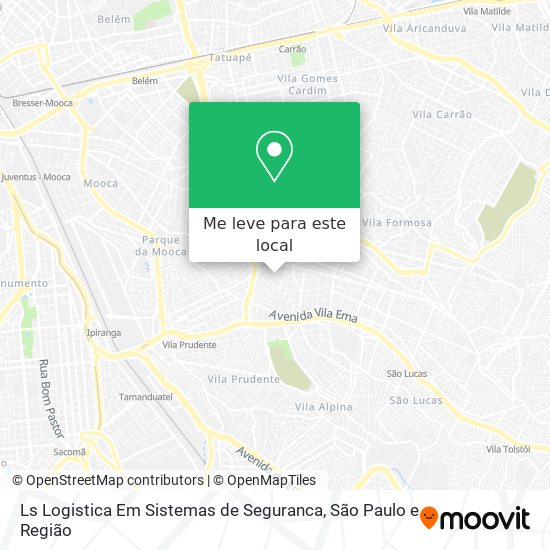 Ls Logistica Em Sistemas de Seguranca mapa