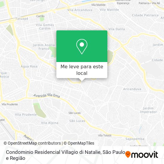 Condominio Residencial Villagio di Natalie mapa