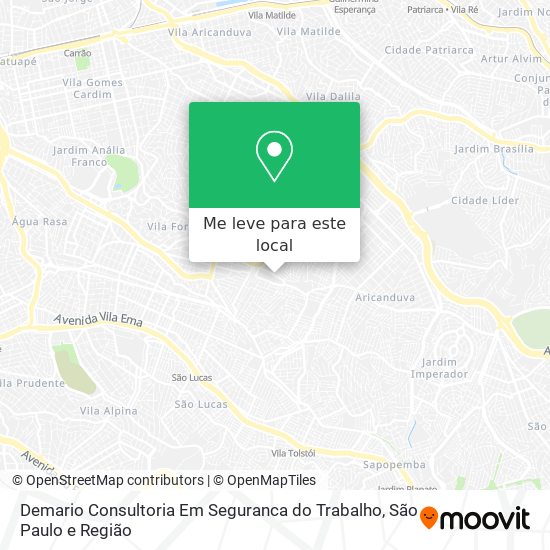 Demario Consultoria Em Seguranca do Trabalho mapa