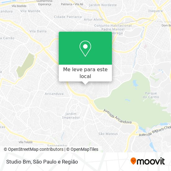 Studio Bm mapa