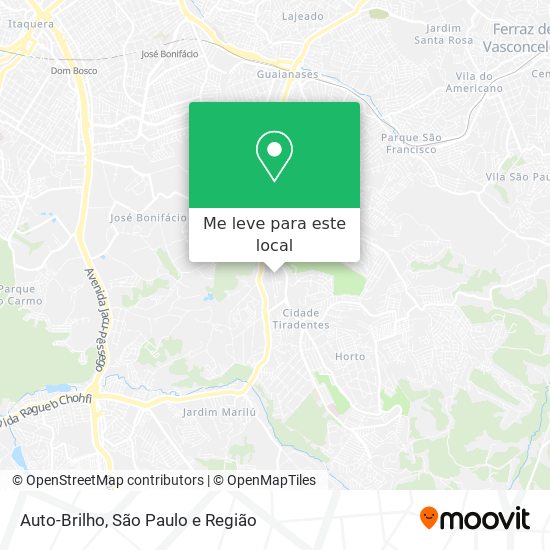 Auto-Brilho mapa