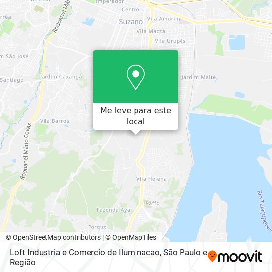 Loft Industria e Comercio de Iluminacao mapa