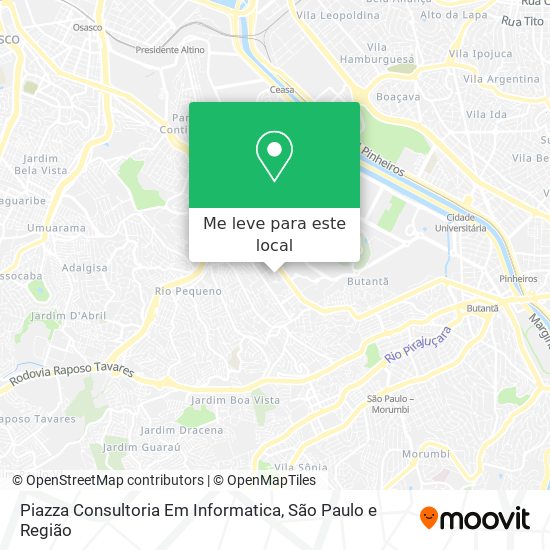 Piazza Consultoria Em Informatica mapa