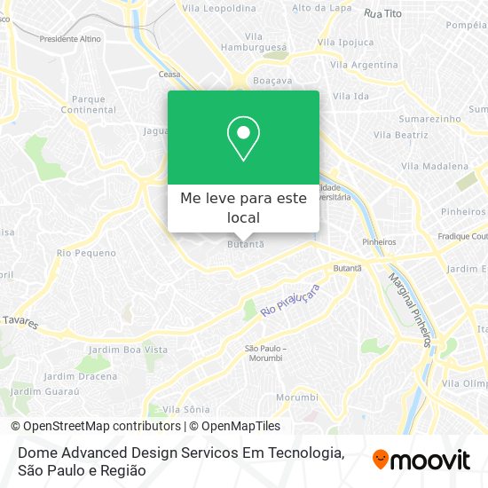 Dome Advanced Design Servicos Em Tecnologia mapa