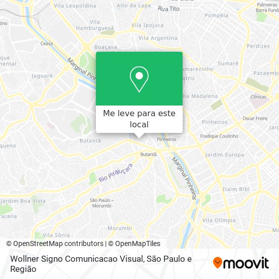 Wollner Signo Comunicacao Visual mapa