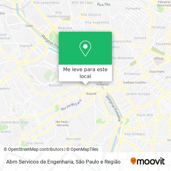 Abm Servicos de Engenharia mapa