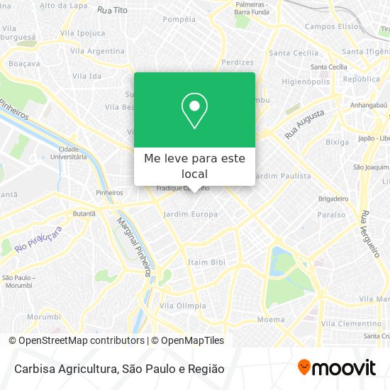 Carbisa Agricultura mapa