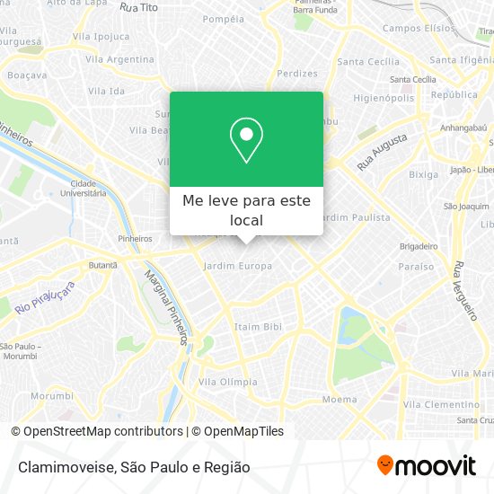 Clamimoveise mapa