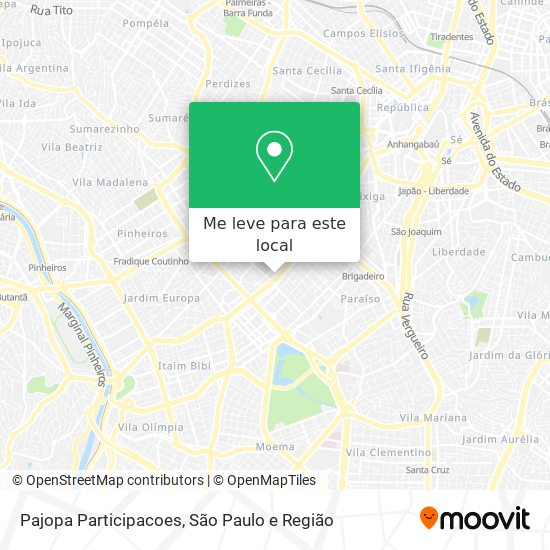 Pajopa Participacoes mapa