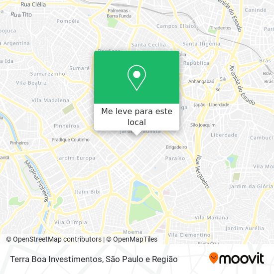 Terra Boa Investimentos mapa