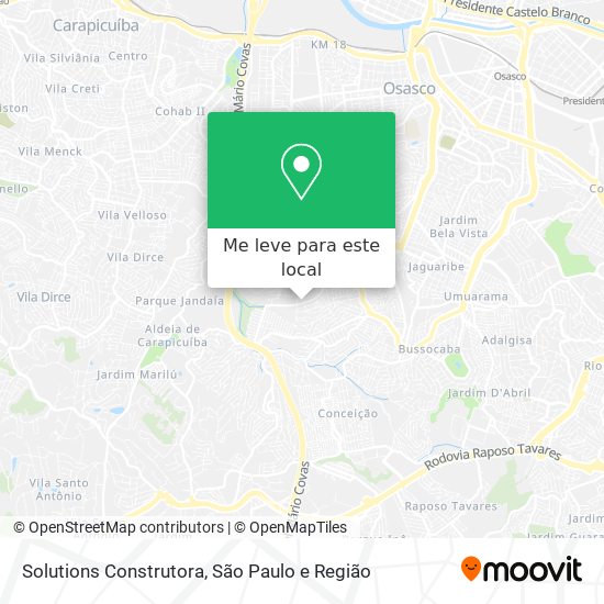 Solutions Construtora mapa