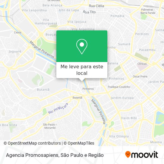 Agencia Promosapiens mapa