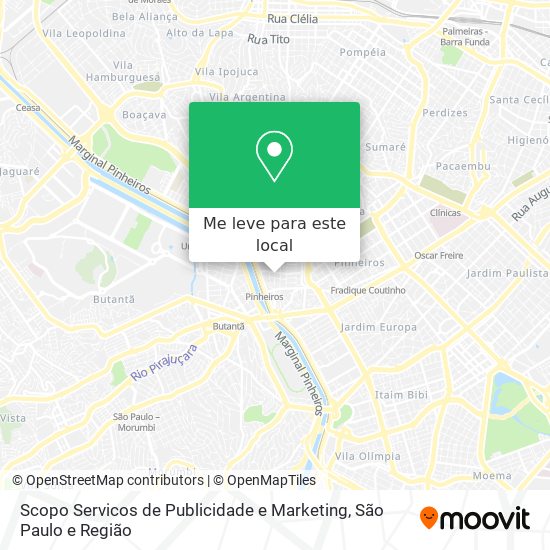 Scopo Servicos de Publicidade e Marketing mapa