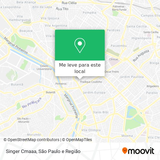 Singer Cmaaa mapa