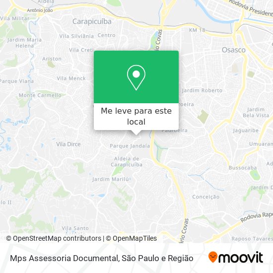 Mps Assessoria Documental mapa