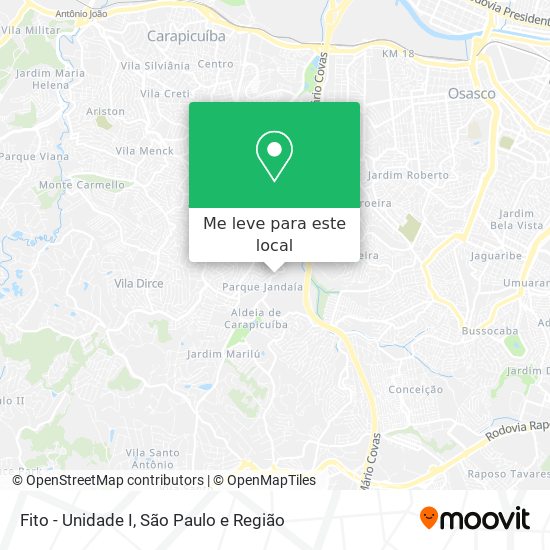 Fito - Unidade I mapa