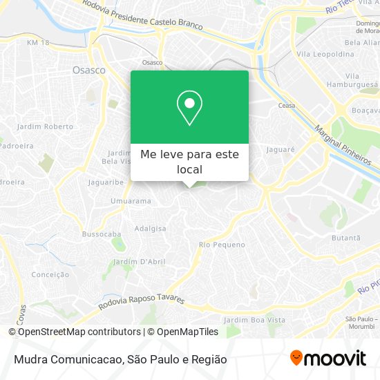 Mudra Comunicacao mapa