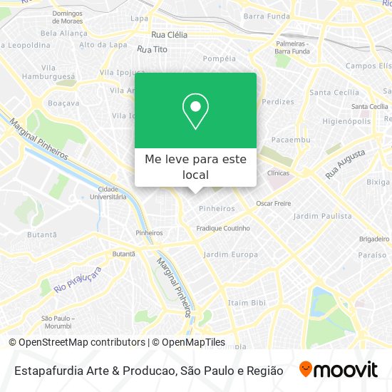 Estapafurdia Arte & Producao mapa