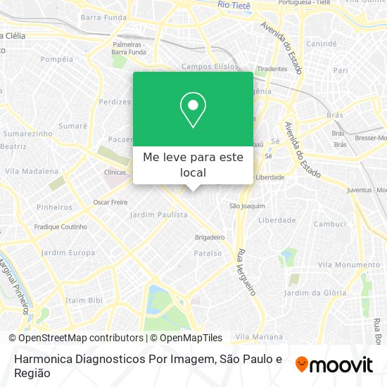 Harmonica Diagnosticos Por Imagem mapa