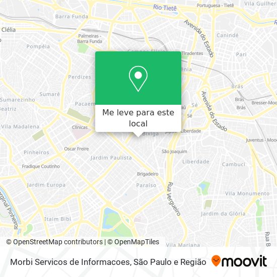 Morbi Servicos de Informacoes mapa