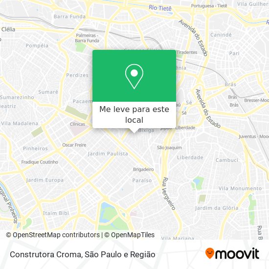 Construtora Croma mapa
