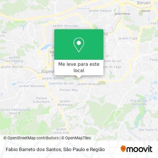 Fabio Barreto dos Santos mapa
