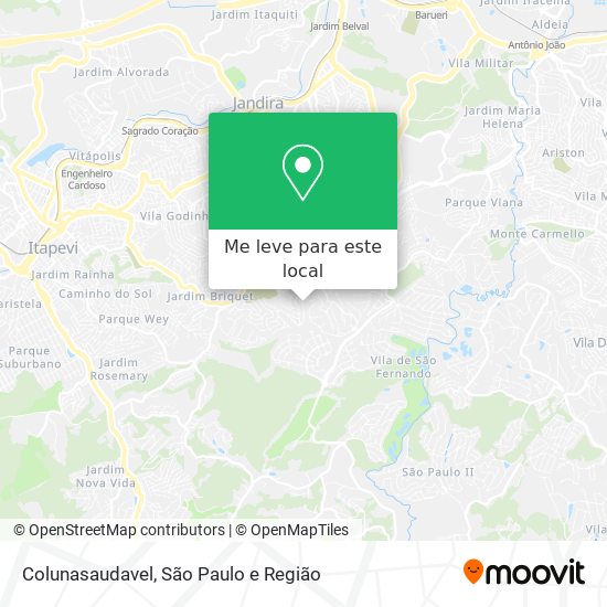 Colunasaudavel mapa