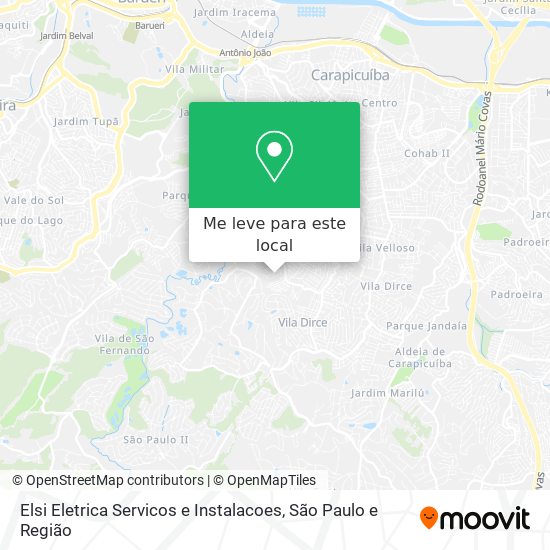 Elsi Eletrica Servicos e Instalacoes mapa