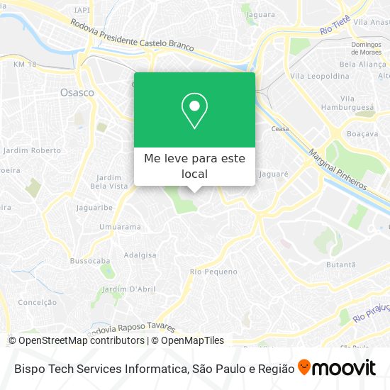 Bispo Tech Services Informatica mapa