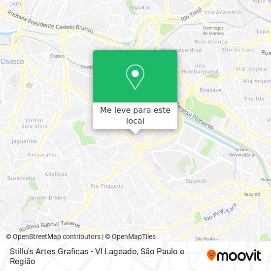 Stillu's Artes Graficas - Vl Lageado mapa