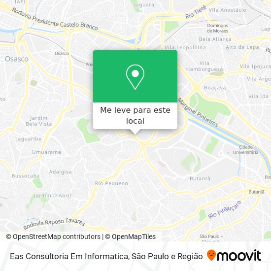 Eas Consultoria Em Informatica mapa