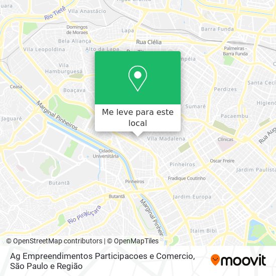 Ag Empreendimentos Participacoes e Comercio mapa