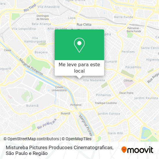 Mistureba Pictures Producoes Cinematograficas mapa