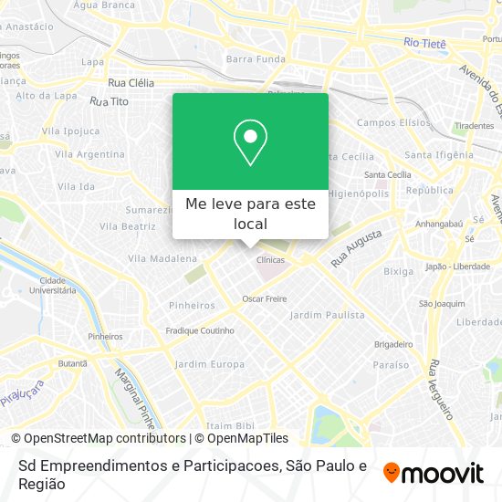 Sd Empreendimentos e Participacoes mapa