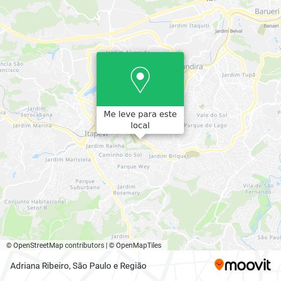 Adriana Ribeiro mapa