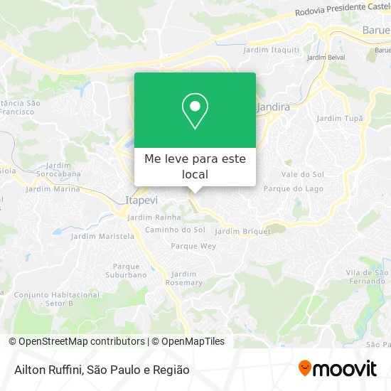Ailton Ruffini mapa
