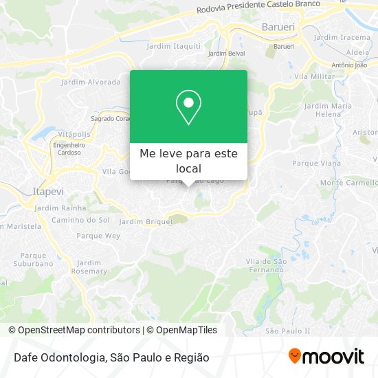 Dafe Odontologia mapa
