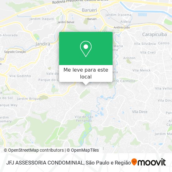 JFJ ASSESSORIA CONDOMINIAL mapa