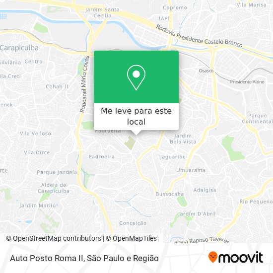 Auto Posto Roma II mapa