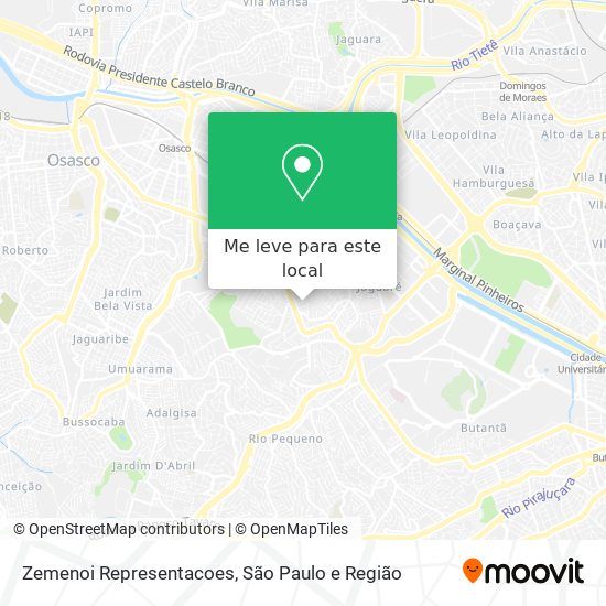 Zemenoi Representacoes mapa