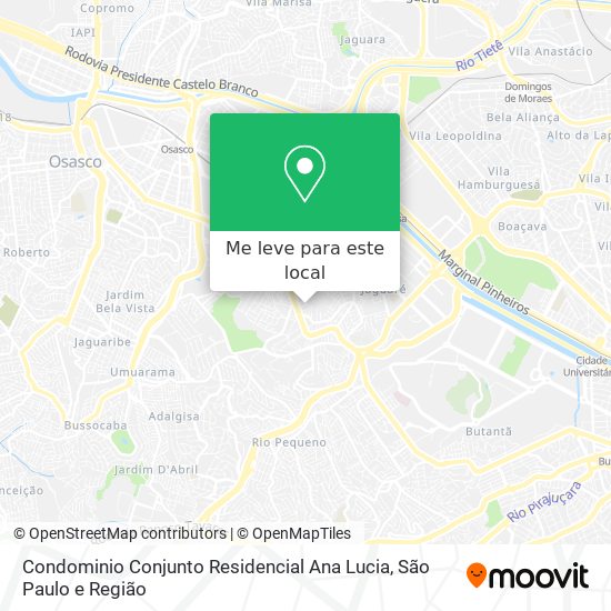 Condominio Conjunto Residencial Ana Lucia mapa