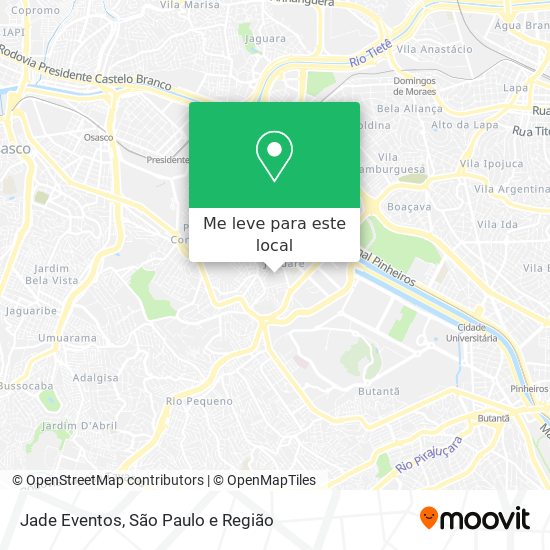 Jade Eventos mapa