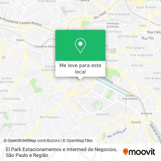 El Park Estacionamentos e Intermed de Negocios mapa