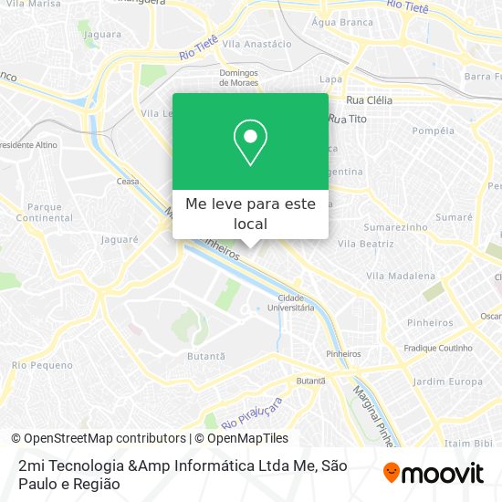 2mi Tecnologia &Amp Informática Ltda Me mapa