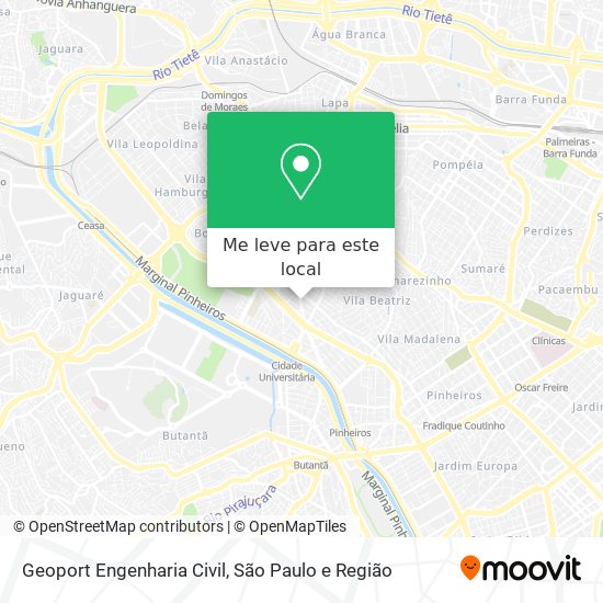 Geoport Engenharia Civil mapa