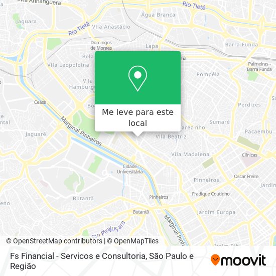 Fs Financial - Servicos e Consultoria mapa