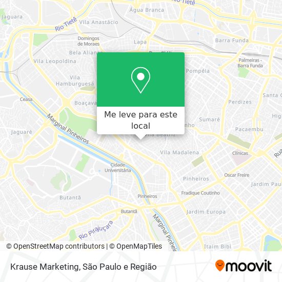 Krause Marketing mapa