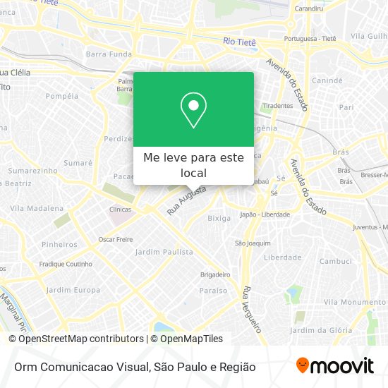 Orm Comunicacao Visual mapa