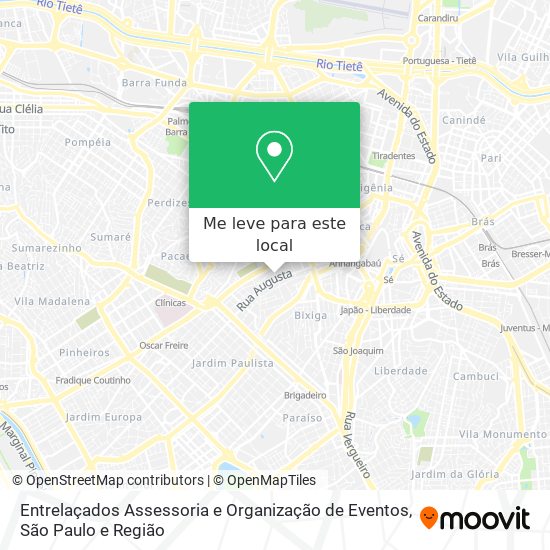 Entrelaçados Assessoria e Organização de Eventos mapa