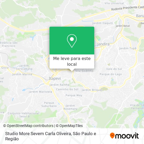 Studio More Sevem Carla Oliveira mapa